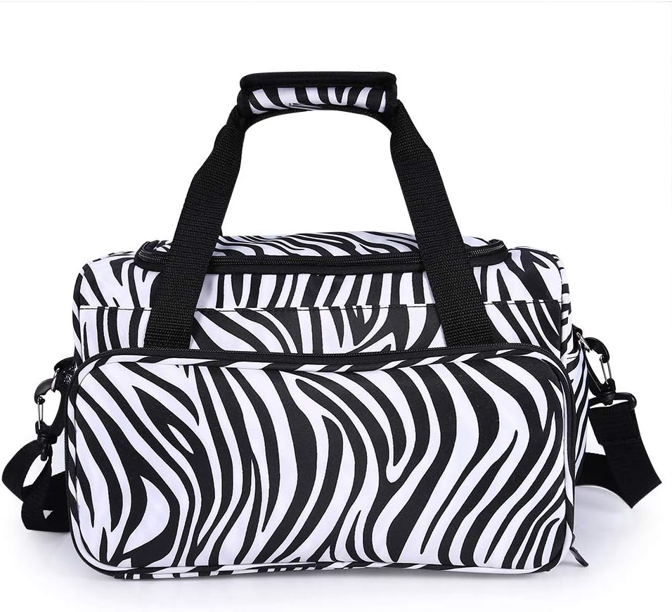 Hairdressing Tools Bag, Professional Makeup Bag for Hairstylist, Large Capacity Hairdressing Bag with Shoulder Strap, Travel Hairdressing Tools Storage Organizer with Heat Insulation Material