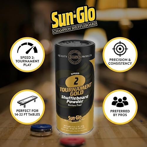 Miniatura 2 de Polvo de tejo Sun Glo - Velocidad 2 - Tournament Gold