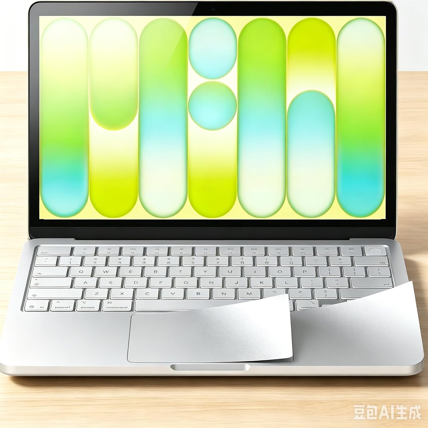 Palm Rest Protector for MacBook Neo 13 Inch, Palm Rest Cover Trackpad Cover Touch Bar Skin for MacBook Neo A18 Pro A3404 2026 - Silver