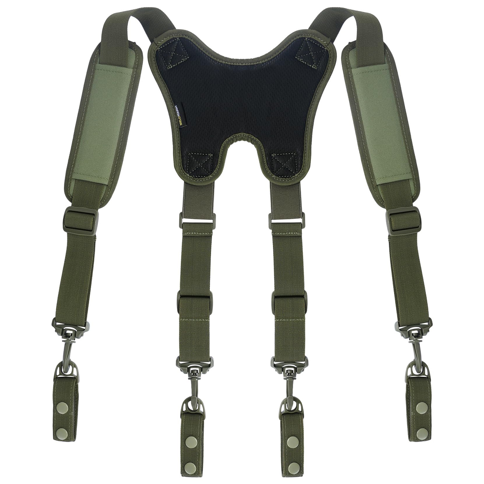 Melo Tough Tactical Harness Tactical Suspenders 1.5 inch Police Suspenders for Duty Belt