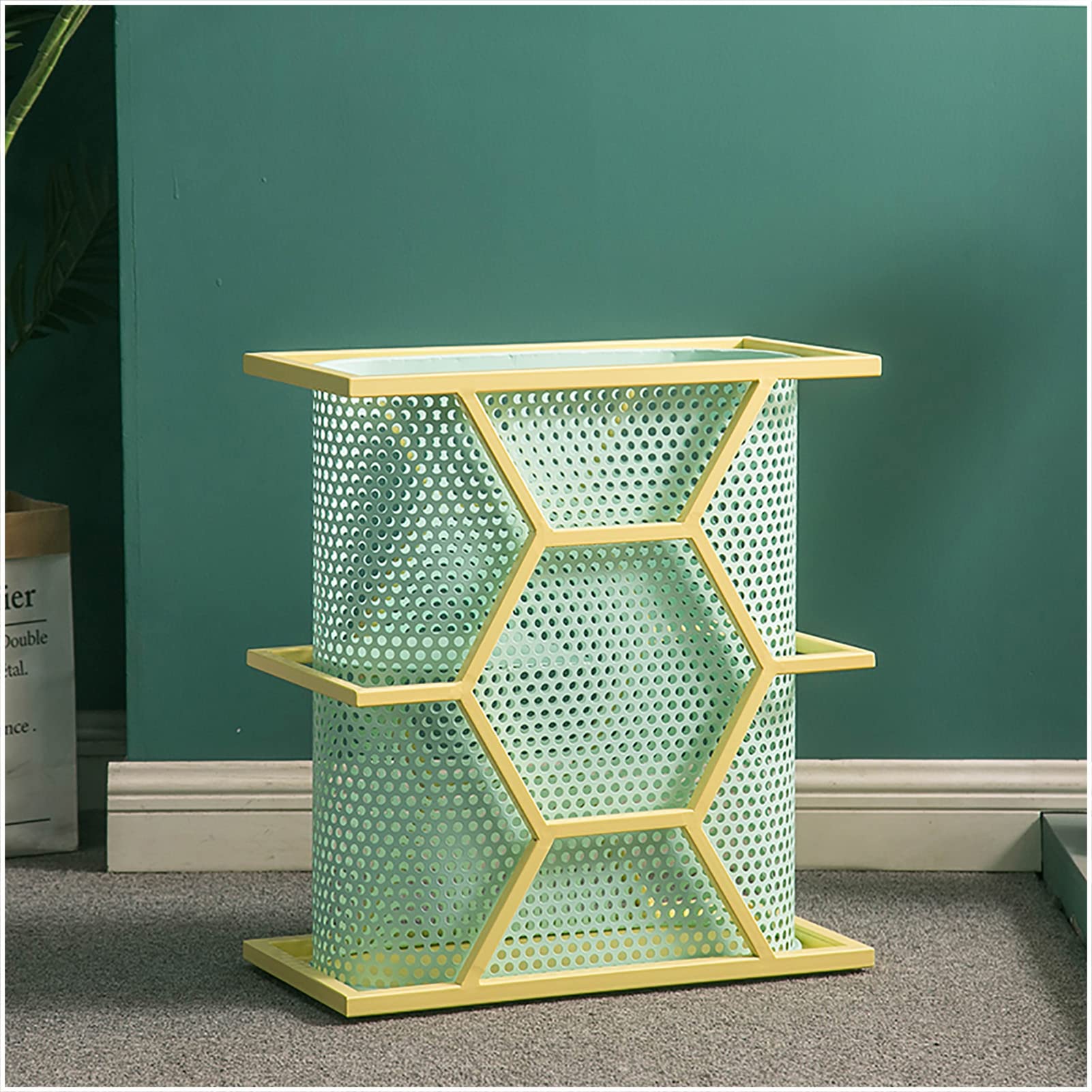 Porte-parapluies créatif haut de gamme en fer forgé capacité 20 pièces