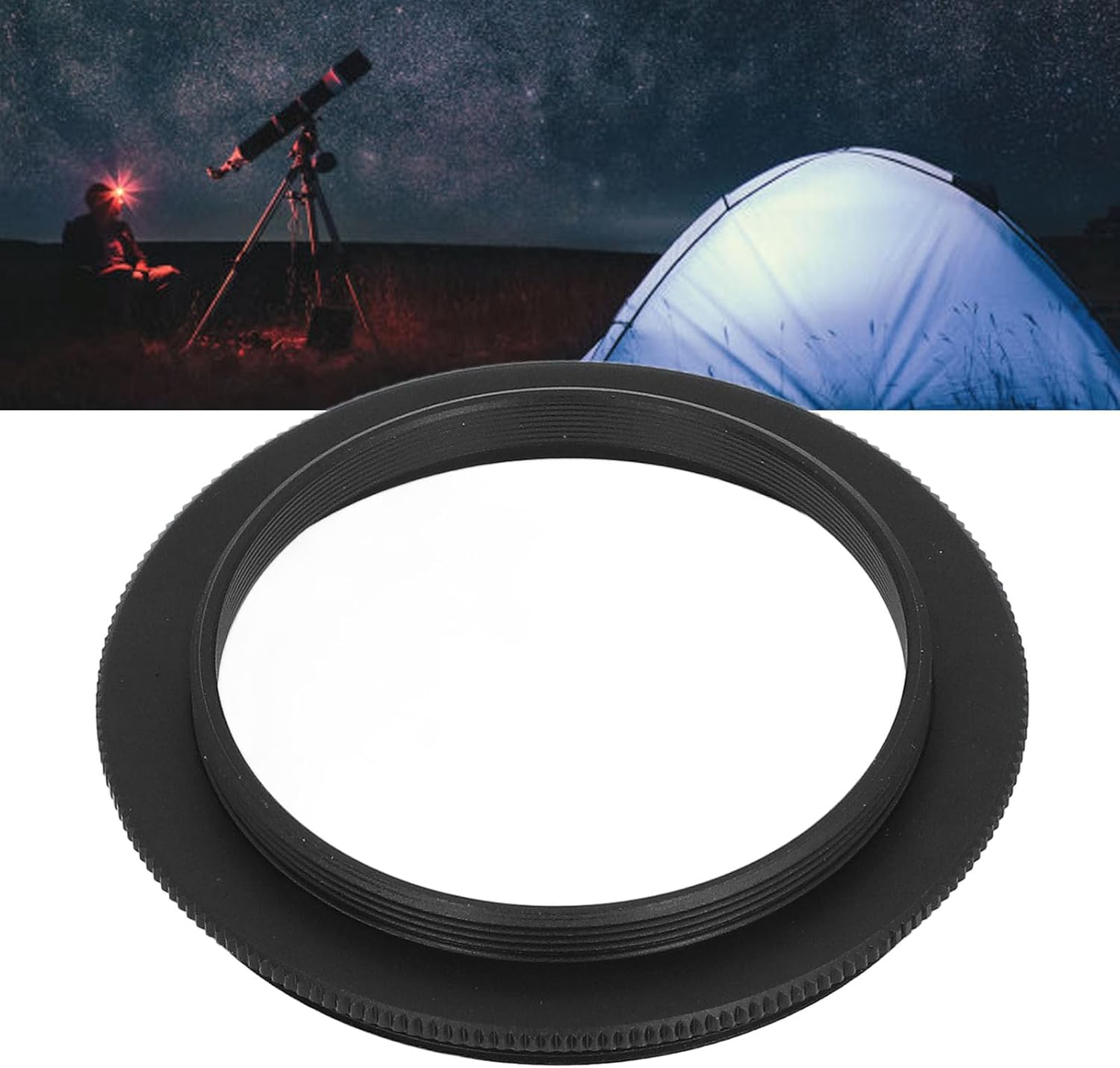 M56X0.75mm to M48X0.75mm Male Adapter Ring, Aluminum Alloy Telescope Converter Ring, Lightweight for Cameras and Telescopes, for Astronomers and Hobbyists image 5