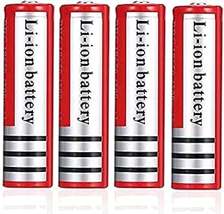 - Batería recargable recargable de 3,7 V Hq Ni-Mh batería 4200 mAh celda para Estufa de Gas, horno quemador, linterna LED y 4 piezas de batería