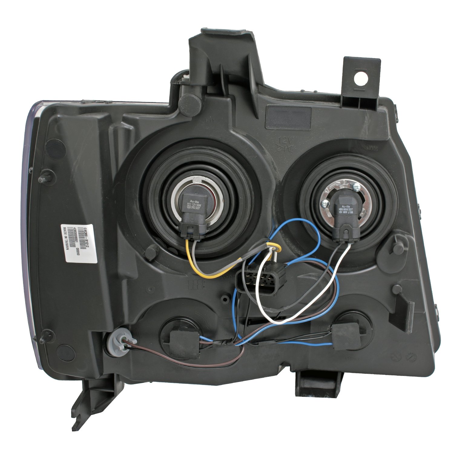 Amazon | SPPC ブラック ヘッドライト アセンブリ シボレー タホ