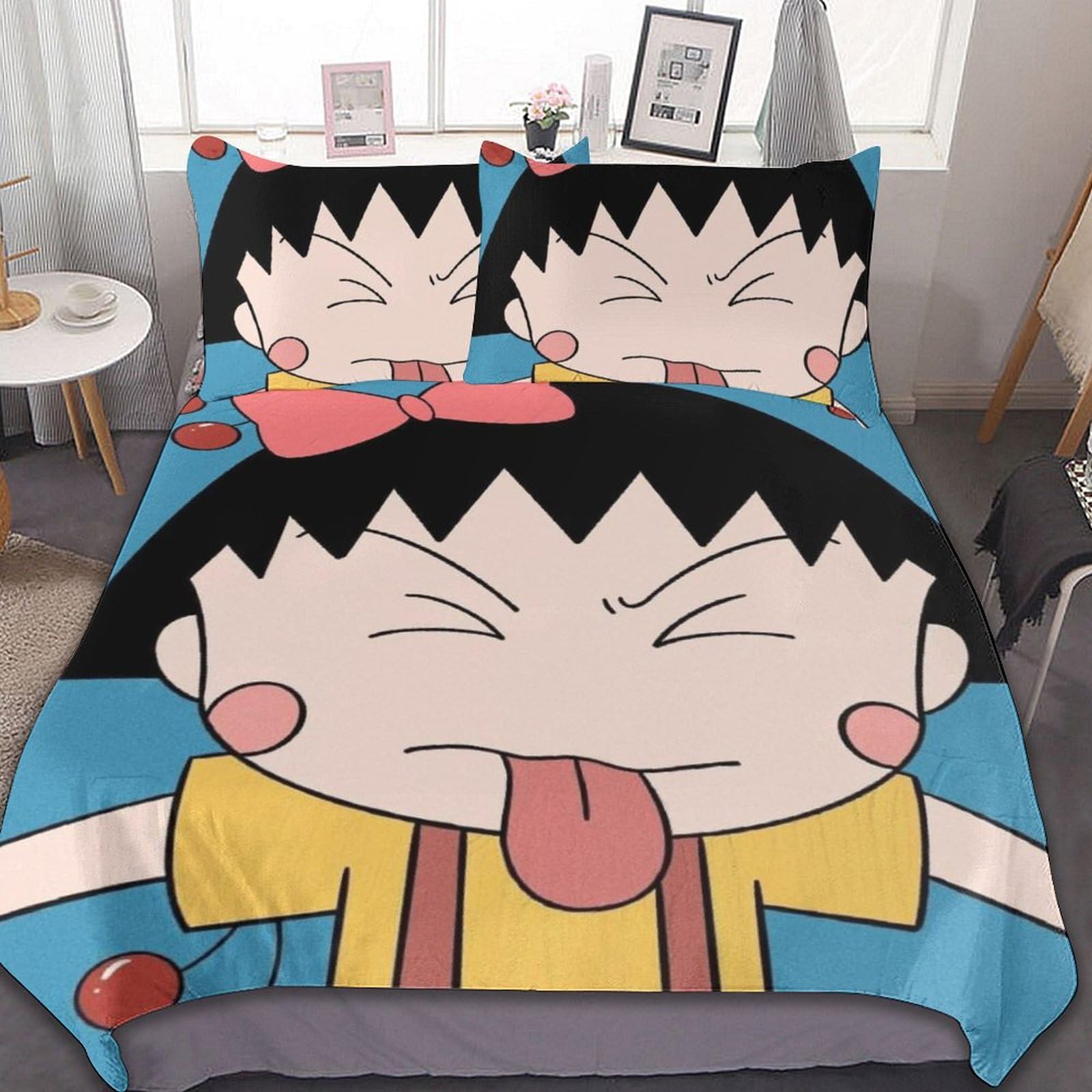 Amazon｜ちびまる子ちゃん 寝具セット シングル寝具カバーセット