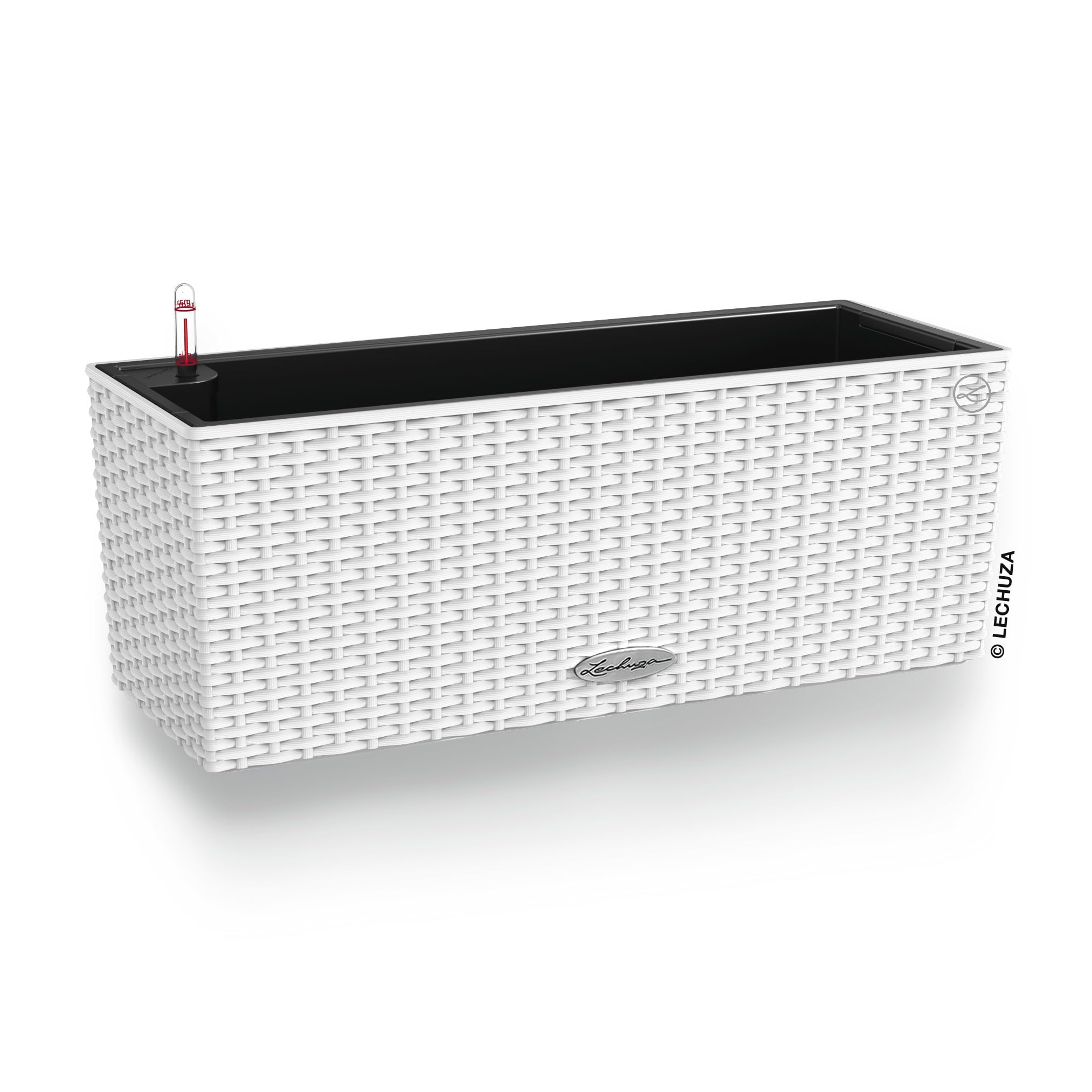 Lechuza 15600 Balconera Cottage 50, Blanco, 19 x 50 x 19 cm