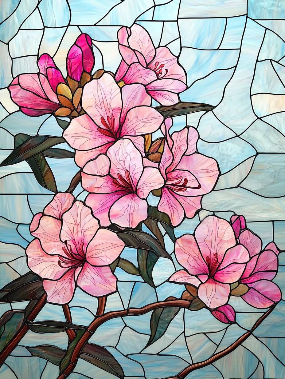 WEISHIWE Fleur de cerisier Peinture Numero Adulte Kits, 80x100cm m-1068