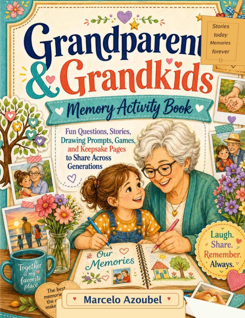 Grandparents & Grandkids: Memory Activity Book