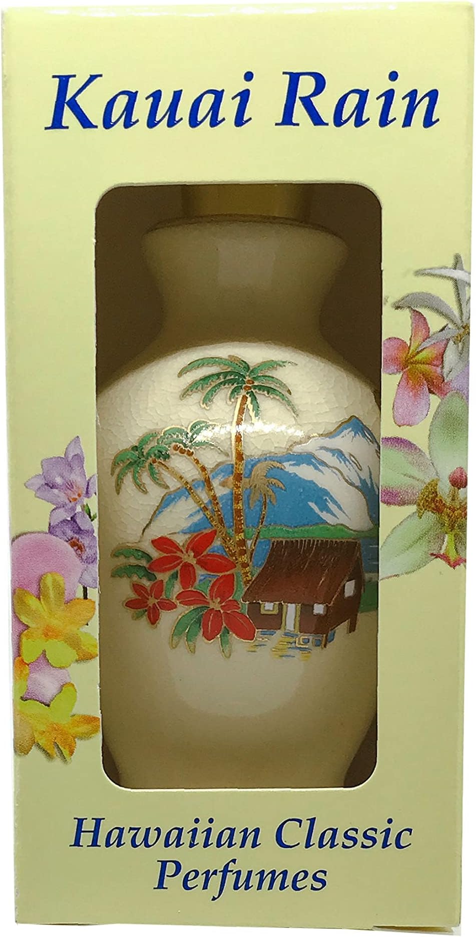 Hawaiian Kauai Rain Perfume by Edward Bell, Hawaiian Classic Perfumes 0.25 oz