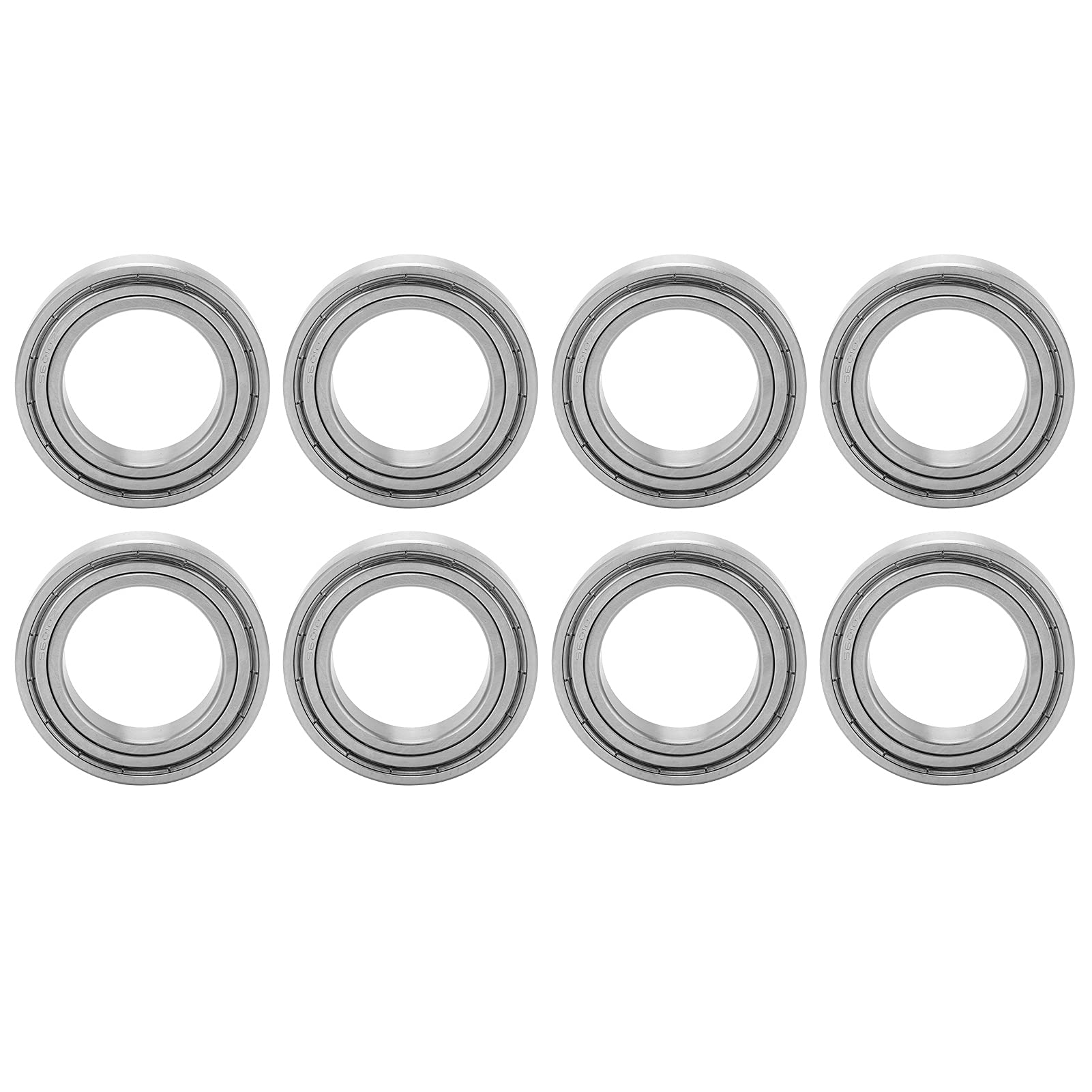 Rodamiento de Acero Inoxidable, Rodamiento de Bolas en Miniatura S6010ZZ 80x50x16 Mm Rodamientos Rígidos de Acero Inoxidable Maquinaria de Rodillos, Rodamientos Rígidos de Bolas