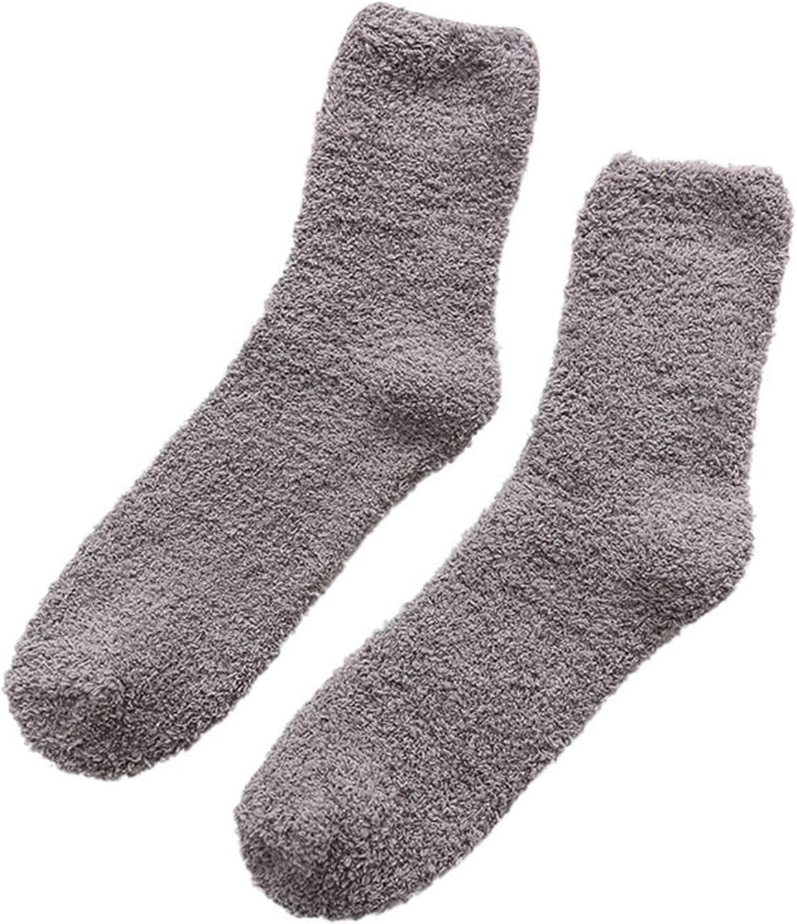 Lolvmvchi Mens Wool Socks Thermal Hiking Winter Boot Warm Thick Cozy Crew Comfy Work Socks For Men Women
