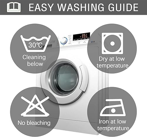 Miniatura 8 de MRTREES Cortinas traslúcidas con cenefa estampada para ventanas de cocina, pequeño y moderno con bolsillo para barra, cenefa de gasa para baño