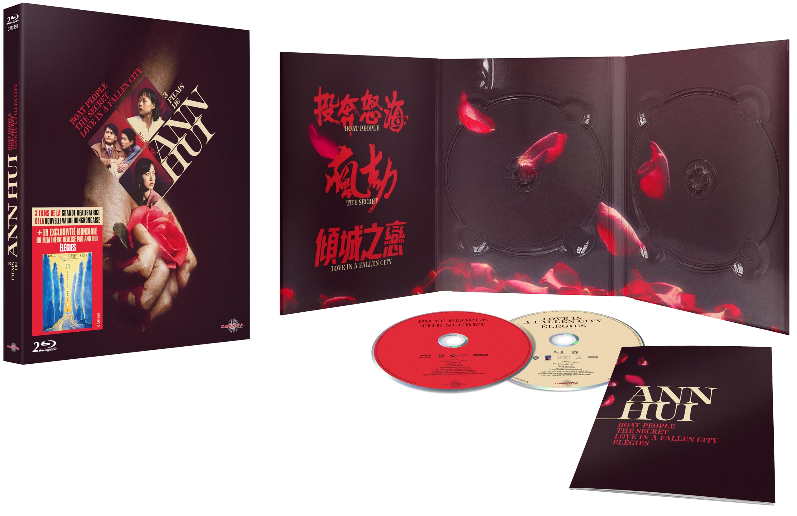Coffret Ann Hui (En 3 films)- 2 Bul-Ray