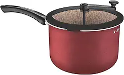 Pipoqueira de Alumínio com Revestimento Interno de Antiaderente Dimetro 22Cm, Tramontina, 20536722, Vermelho, Medio