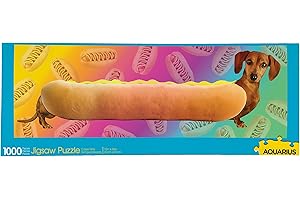 AQUARIUS Weiner Dog Puzzle: A Delight for Dachshund Enthusiasts and Puzzle Aficionados