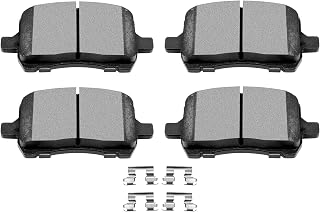 SCITOO D1028-7932 Disc Brake Pads Sets Front Ceramic Brake Pads w/Hardware