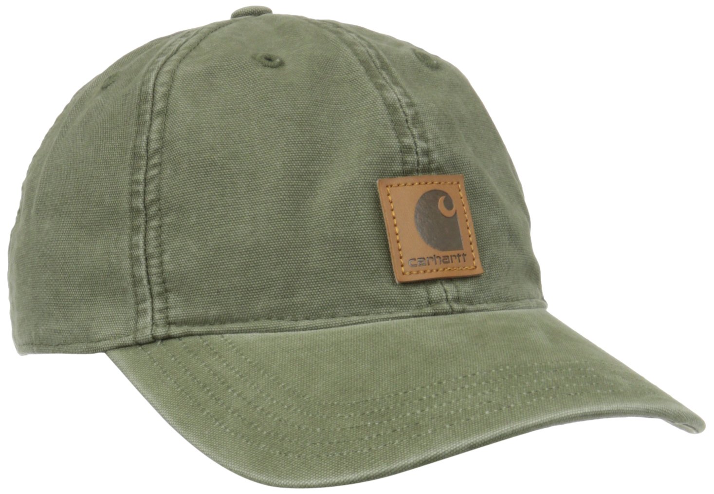 Carhartt Men's Canvas Cap One Size Army Green