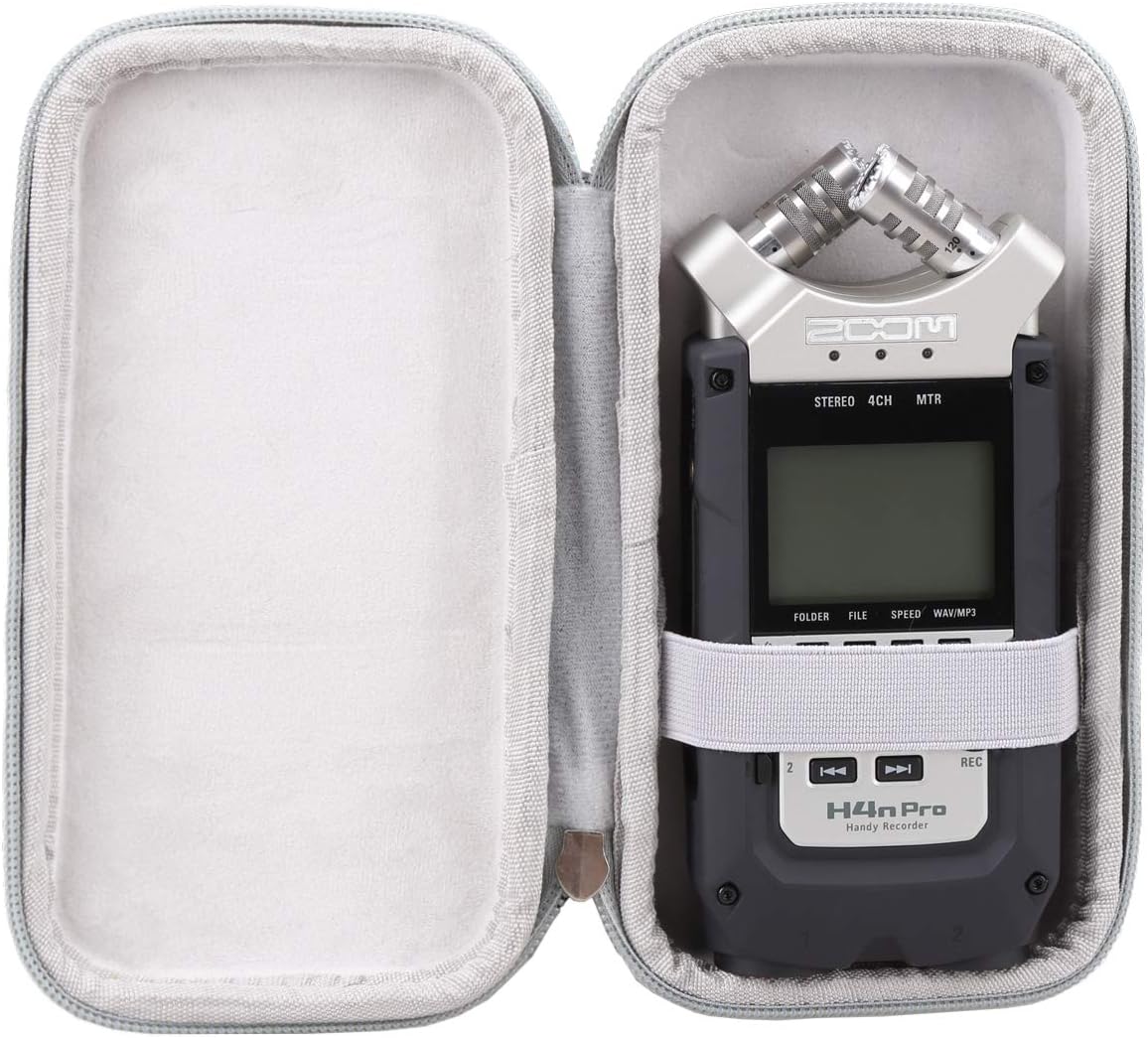 Aproca Hard Storage Travel Case for Zoom H4N PRO Digital Multitrack Recorder