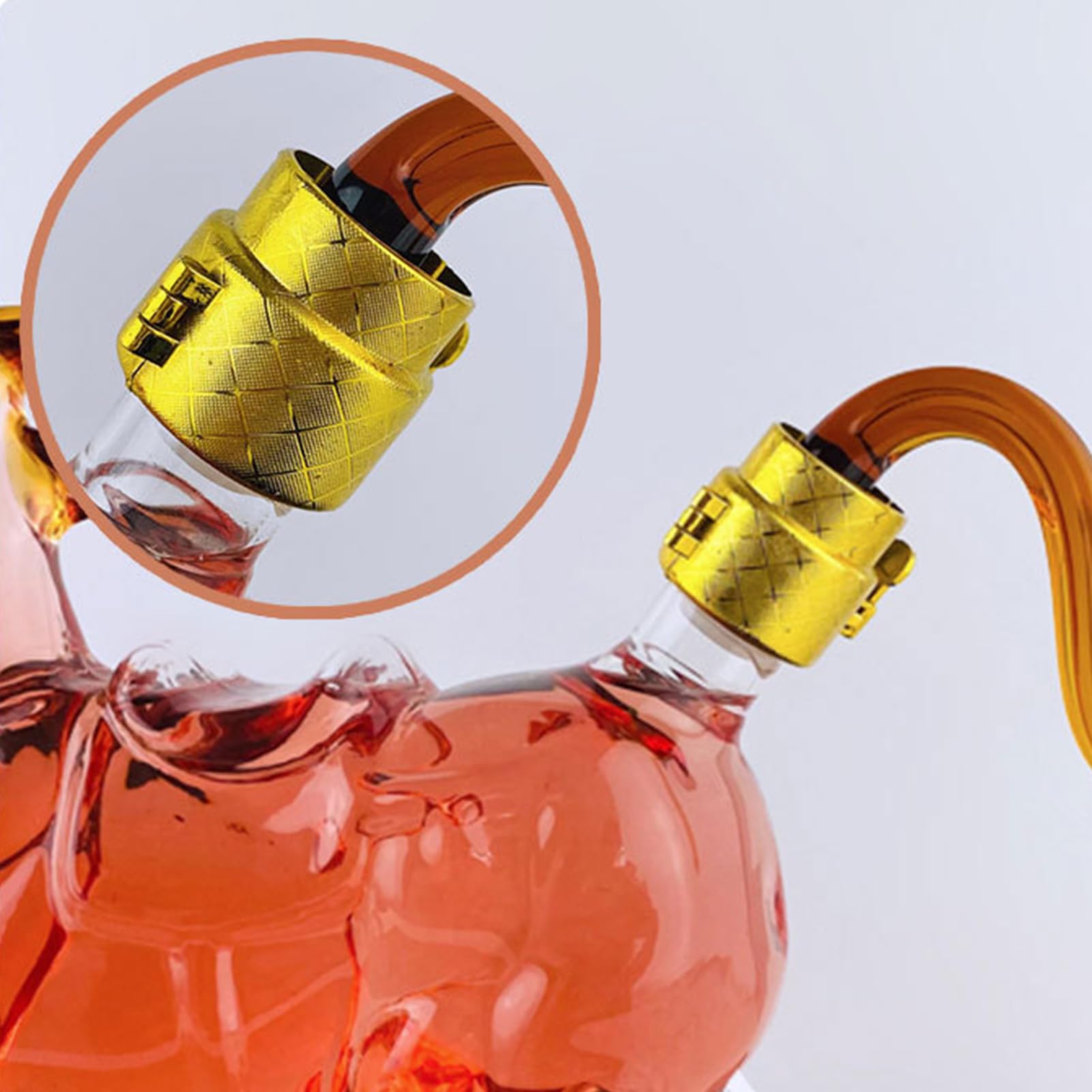 Dekanter Do Czerwonego Wina 1000ml Dekoracyjny Dozownik W Kształcie