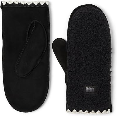 UGG Uggfluff Scalloped Mitten black