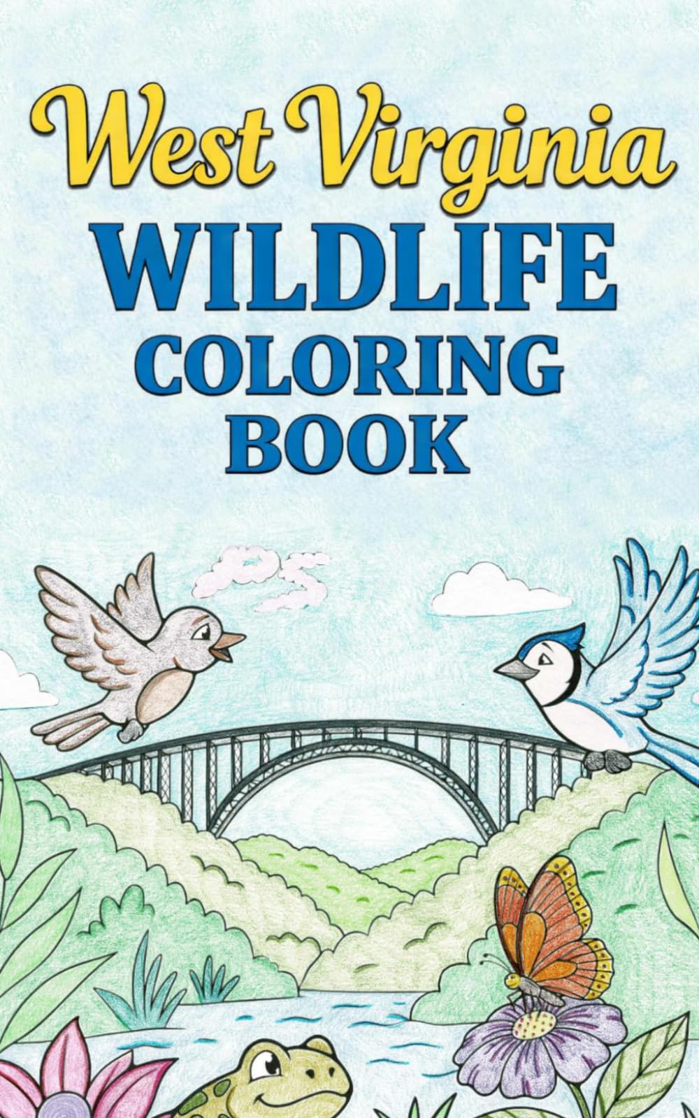 West Virginia Wildlife Coloring Book