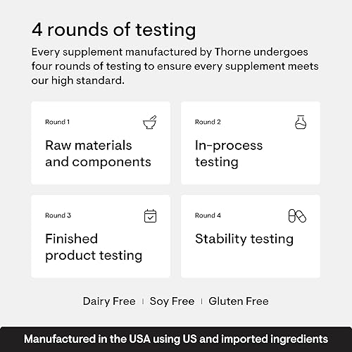 Miniatura 7 de THORNE Creatina + BCAA - Monohidrato de creatina micronizada + BCAA en polvo - Soporte para los músculos, resistencia al ejercicio y recuperación* -