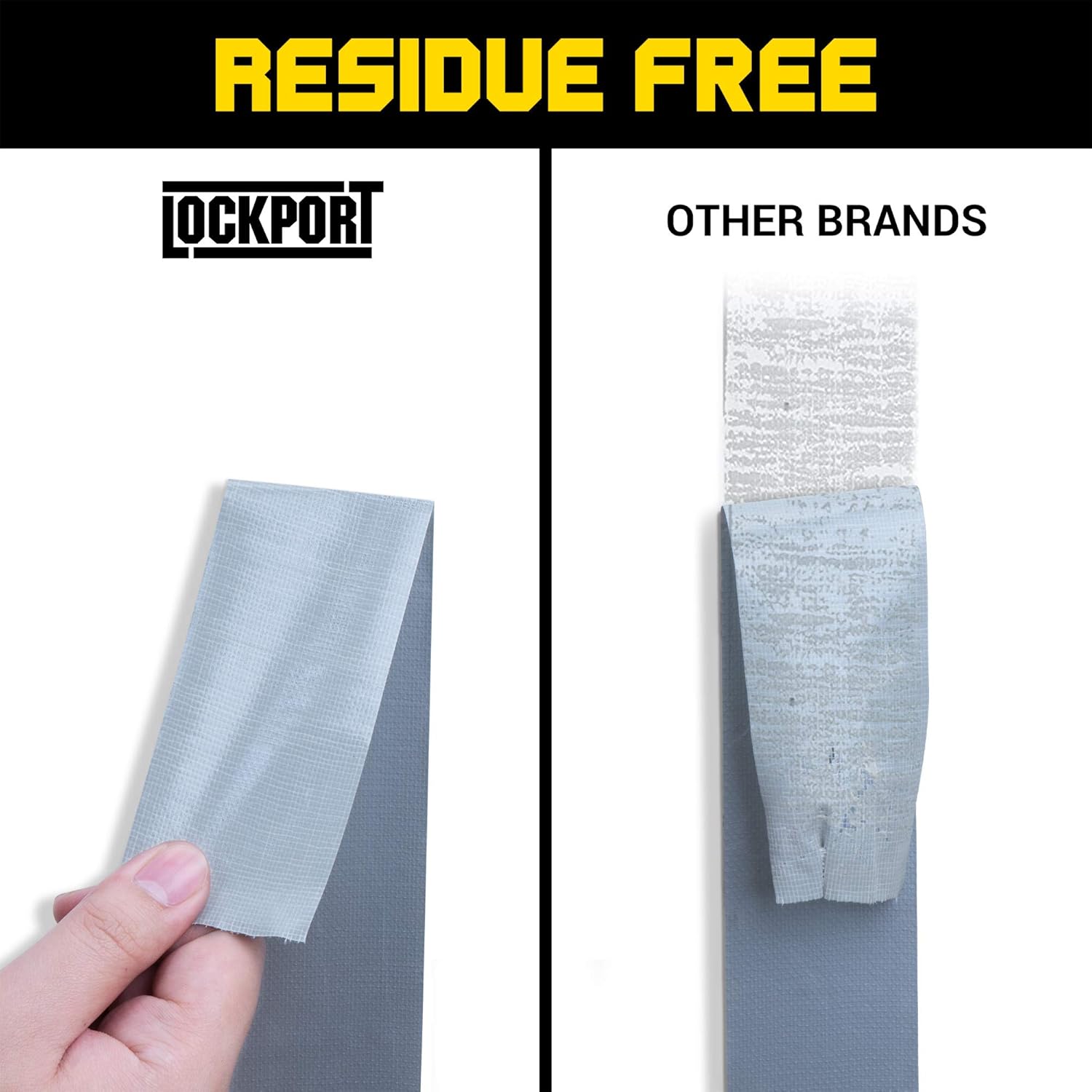 Heavy Duty Silver Duct Tape - 5 Roll Multi Pack - 30 Yards x 2 Inch - Strong, Flexible, No Residue, All-Weather and Tear by Hand - Bulk Value for Do-It-Yourself Repairs, Industrial, Professional Use: Industrial & Scientific