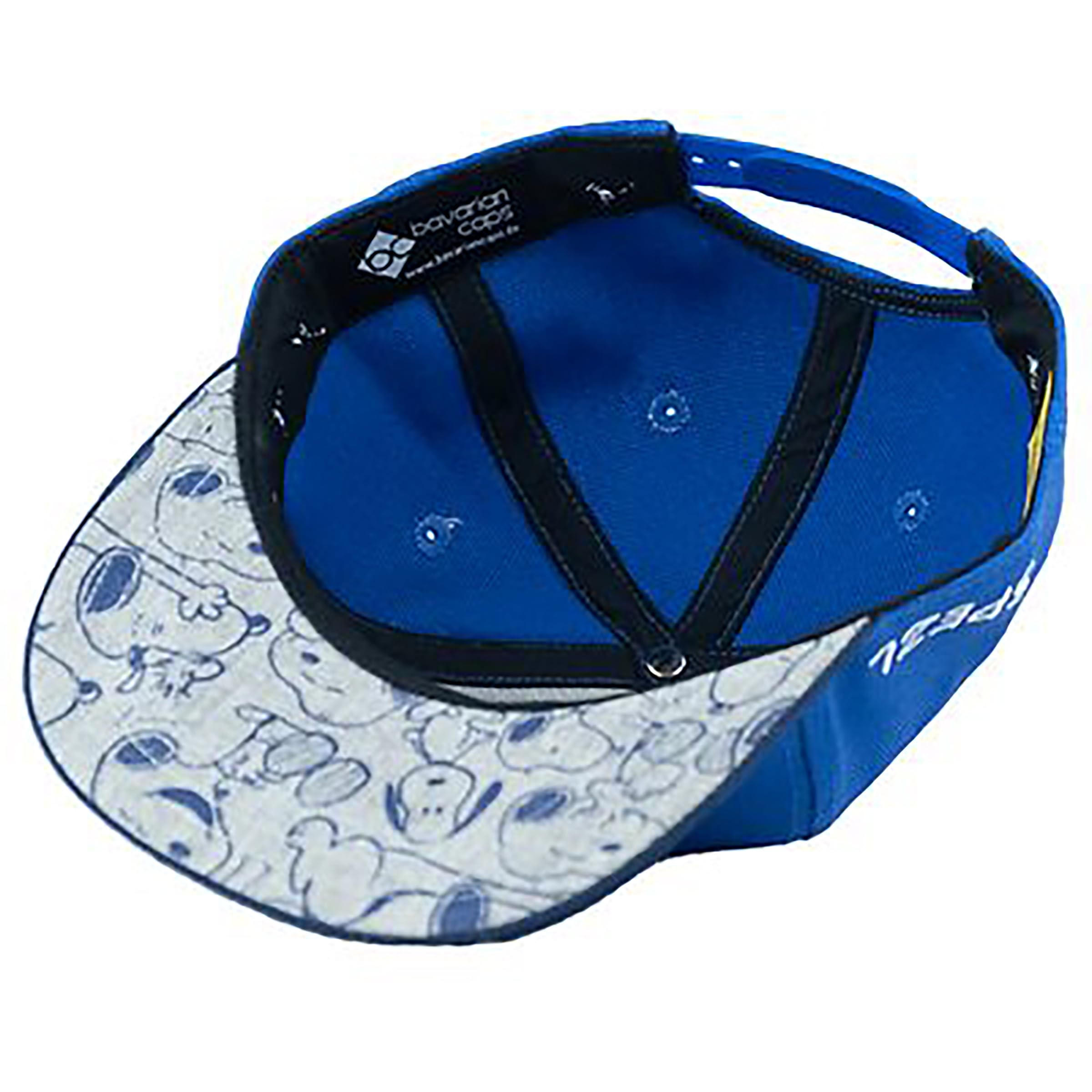 Bavarian Caps Kinder Peanuts Snoopy & Woodstock Dunkelblau