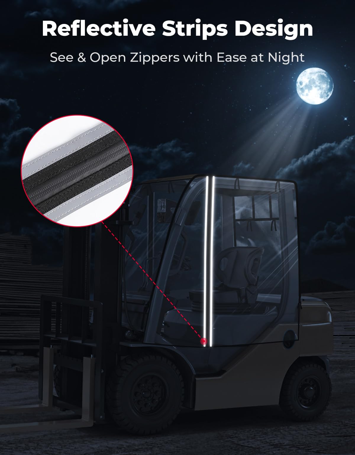 Forklift Rain Cover - Protect Your Machine -5