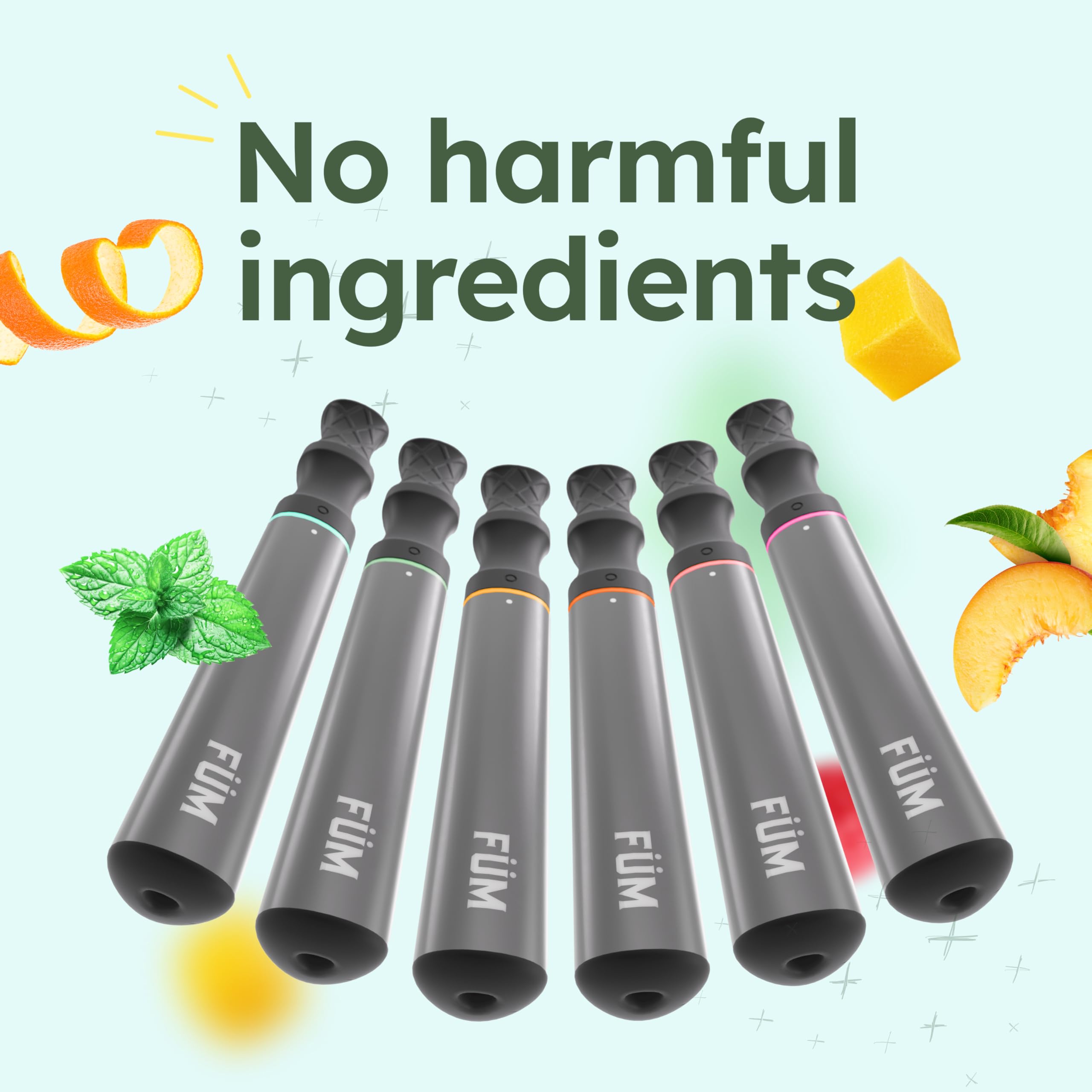 Amazon.com: FÜM Zero Flavored Air Device | Fresh, Pocket-Sized Habit  Support Tool | Weighted, Portable & Refreshing Air Inhaler Alternative