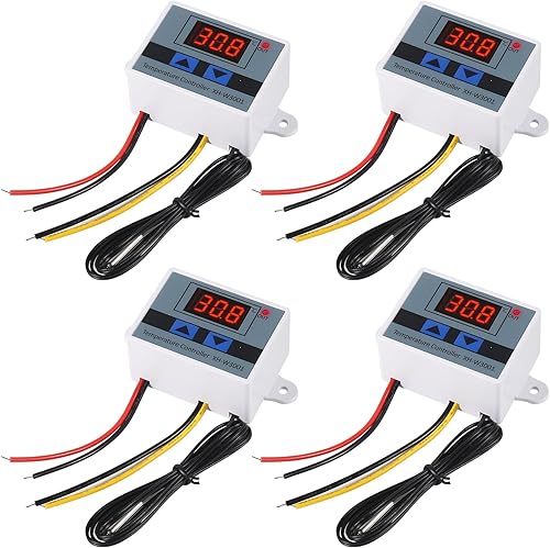 Miniatura 9 de XH-W3001 Mini interruptor de termostato con sonda de sensor impermeable, módulo de controlador de temperatura LED digital programable -50 a 110
