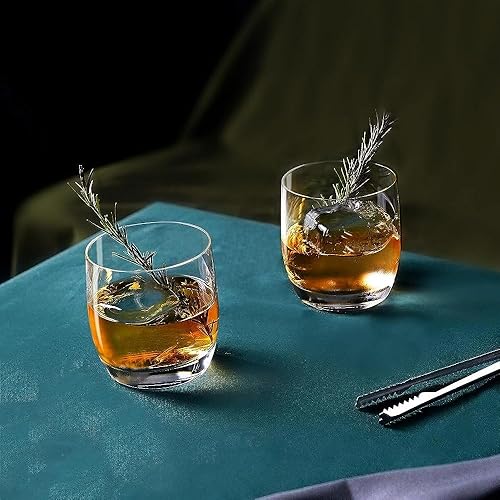 Miniatura 3 de LEMONSODA Vasos dobles de cristal a la antigua (13.3 onzas líquidas) (juego de 6)