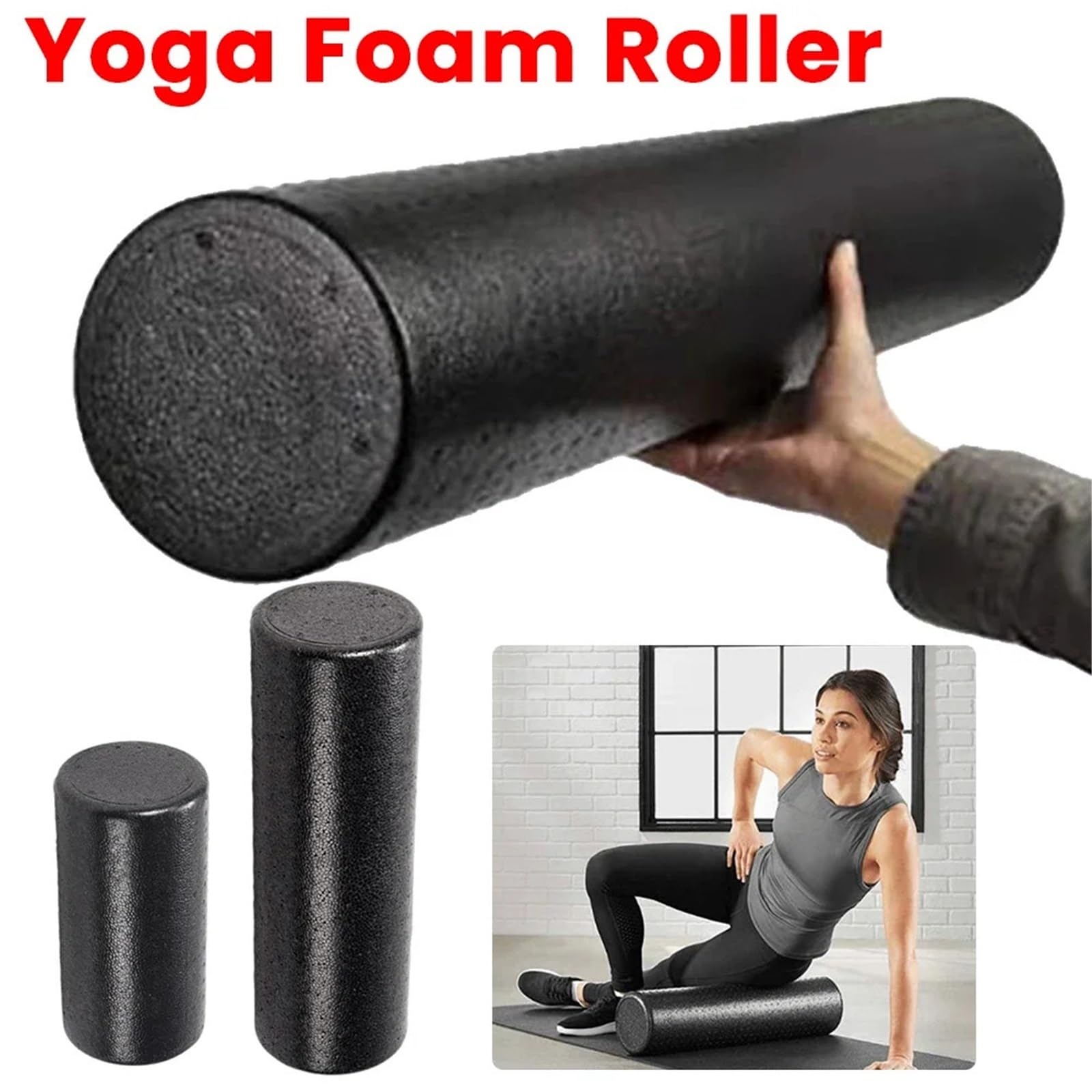 Equipo de la yoga del rodillo masaje músculo espuma ejercicio Para Entrenamiento