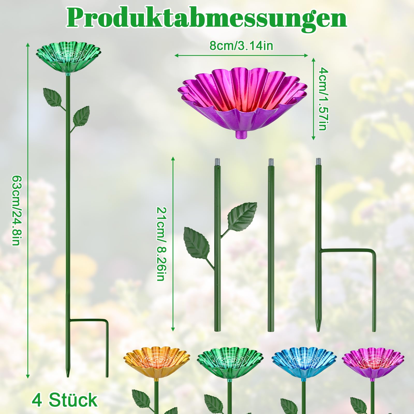 4 Stück Bienentränke für den Garten, Bienen Insektentränke Garten, Bienentränke Balkon, Vogel und Insektentränke, Vogeltränke Bienen Wasserstation, Garten Geschenk Futternapf für Honig, Spenders