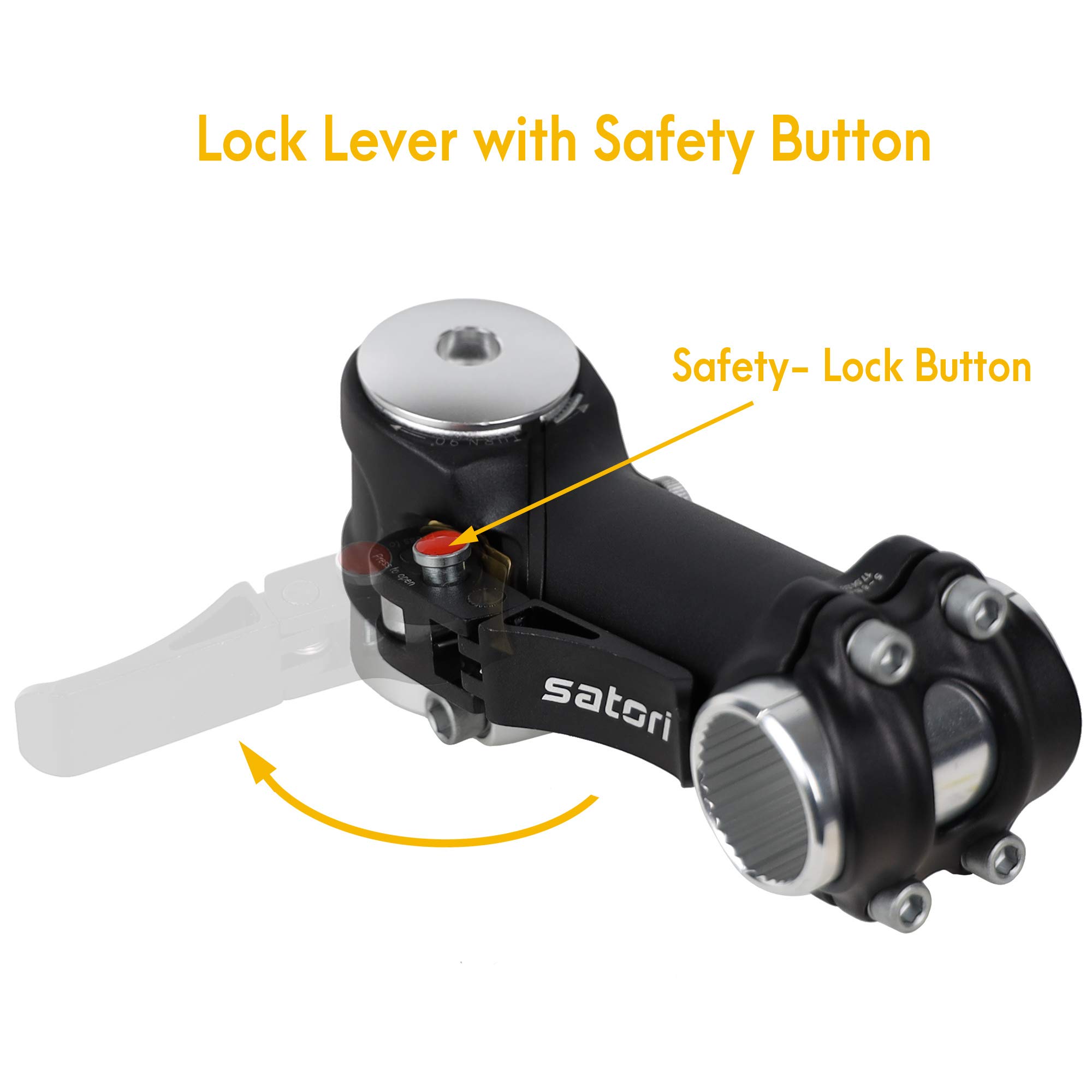 Amazon.co.jp: SATORI ET2 自転車ハンドルバークイック