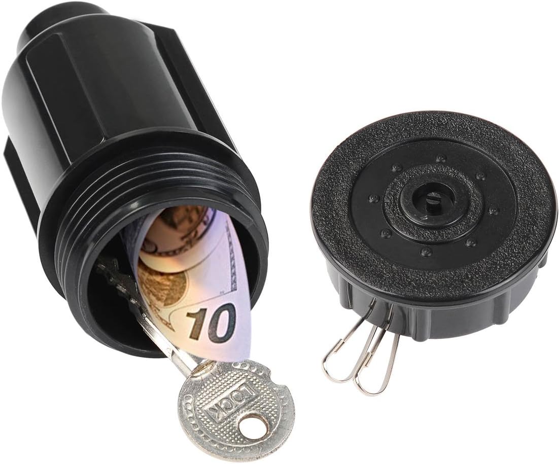 Hide A Key Cash Hider Sprinkler Head, Key Holder Outdoor/Garden/Yard hiding Vault Case. Waterproof, Corrosion and Impact resistant