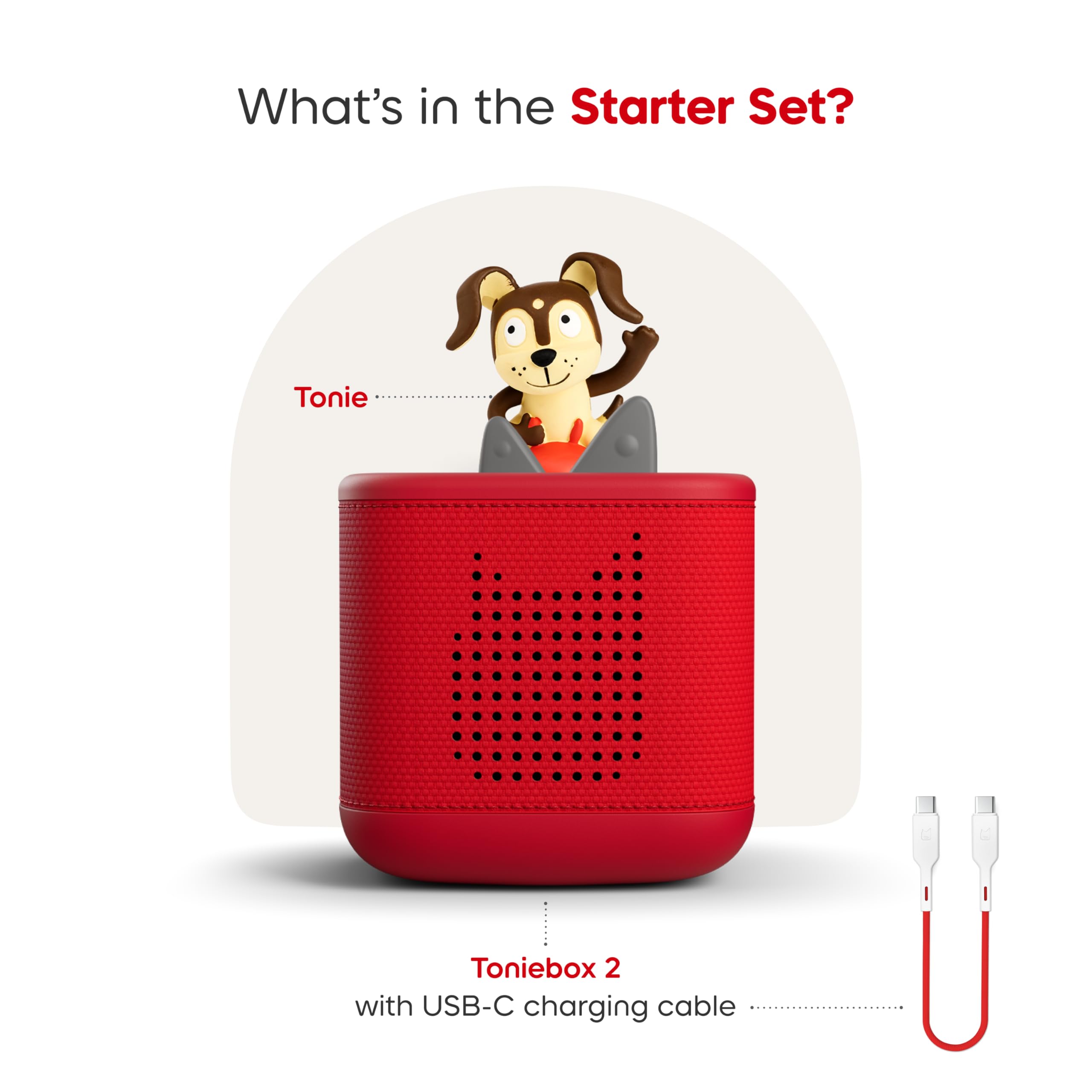 Amazon.co.jp: Toniebox 2 オーディオプレーヤーバンドル 子供用 1+