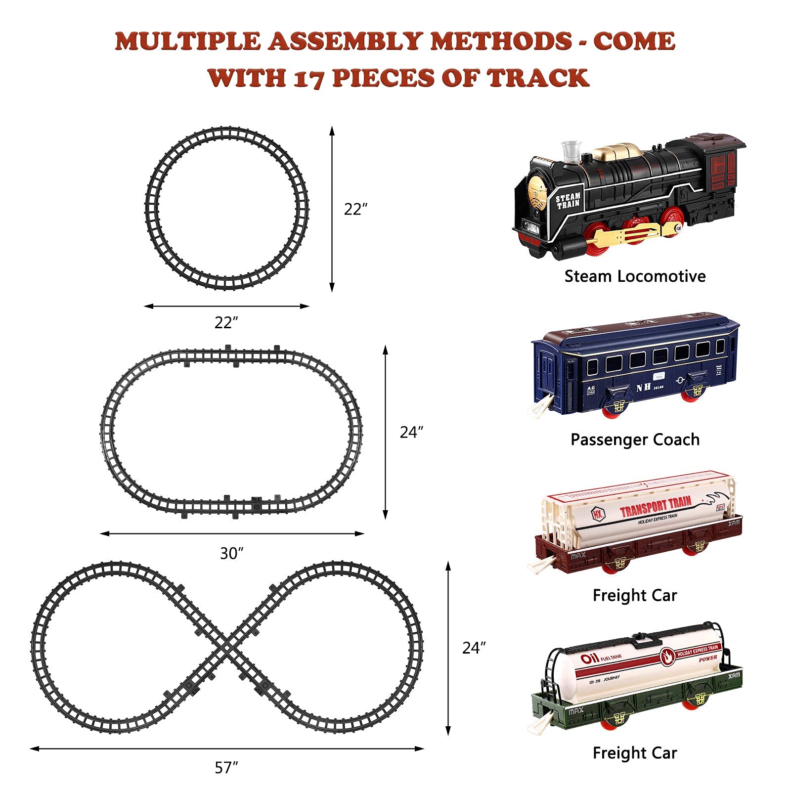 Toy Train Set, Electric Play...B08J9RWGSK