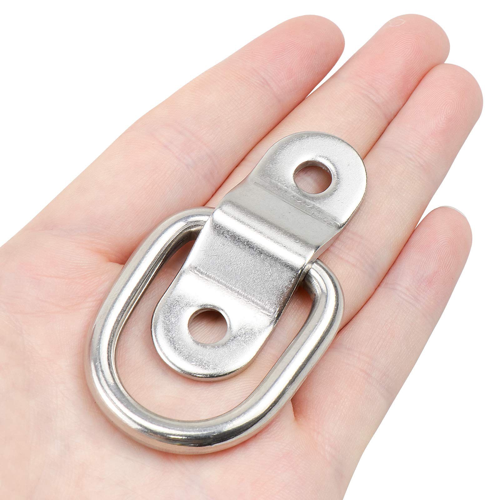 Hysagtek 4 Pack DRing Anchor Tie Downs Lashing Rings Tie Down Anchors