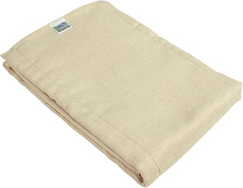 LeakMaster Pañal orgánico de tela preplegado para adultos, tamaño mediano (cintura de 32 a 42 pulgadas), 100% algodón orgánico tejido de pájaro,