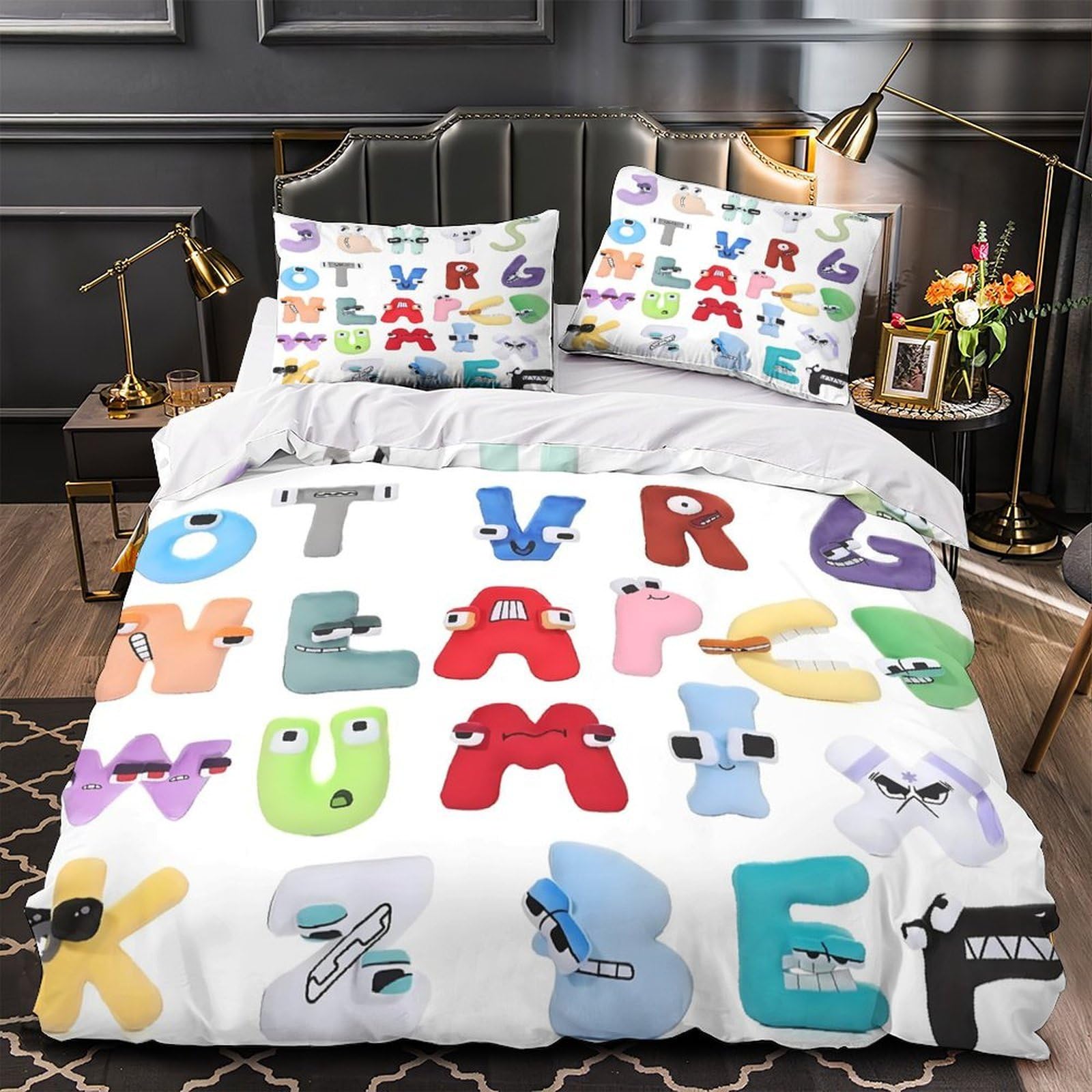 Parure de lit avion King Size pour transformer une chambre d'adulte moderne