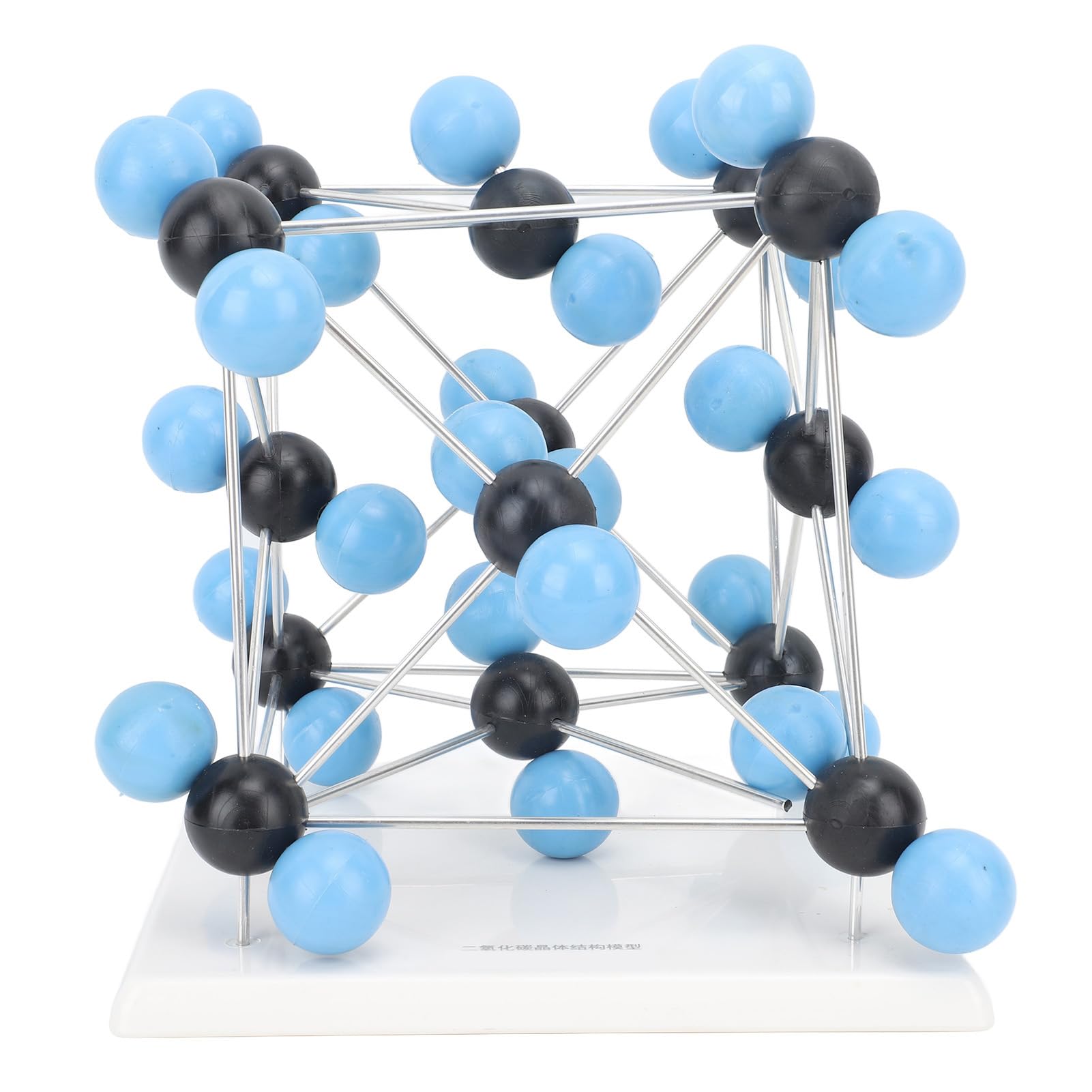 Kit Modello Molecolare di Chimica per L'apprendimento in Classe, Kit Modello di Atomi di CO2 in Plastica Durevole con 28 Atomi di Ossigeno Blu Cielo e 14 di Carbonio