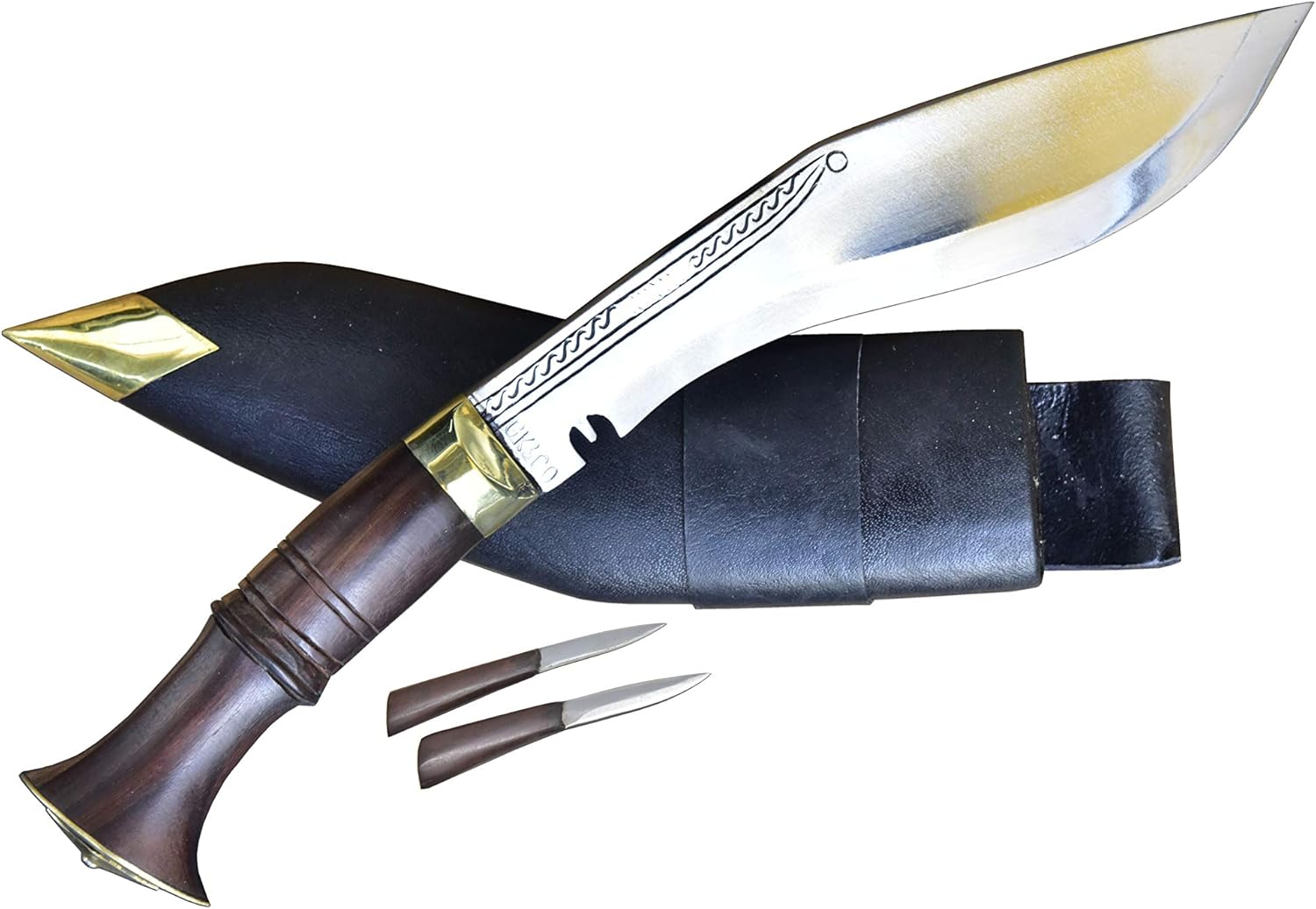 GK&CO. Kukri House Authentic Kukri/Khukuri- 8" Blade Mini Jungle Khukuri - Handmade by Best Blacksmith at in Nepal