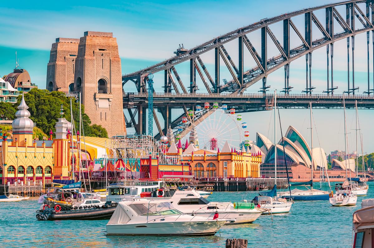 Ravensburger-Puzzle Adulte 3000 pièces-Au Coeur de Sydney-Adultes et Enfants à partir de 14 Ans-Puzzle de qualité supérieure fabriqué en Europe-Destination de voaye-Évasion-12001419