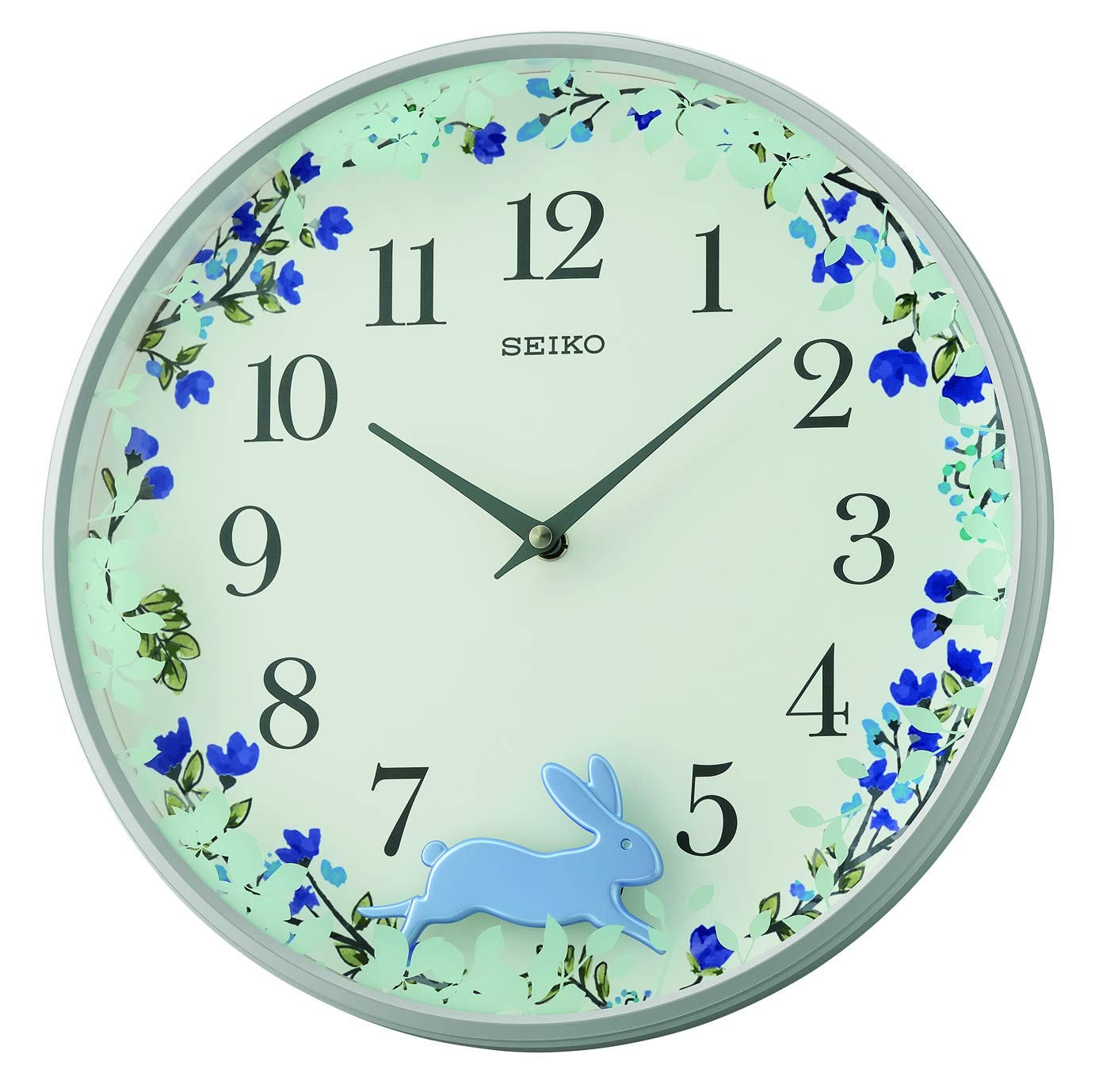 Amazon.co.jp: セイコー ホワイト振り子壁掛け時計 - Qxc238nls