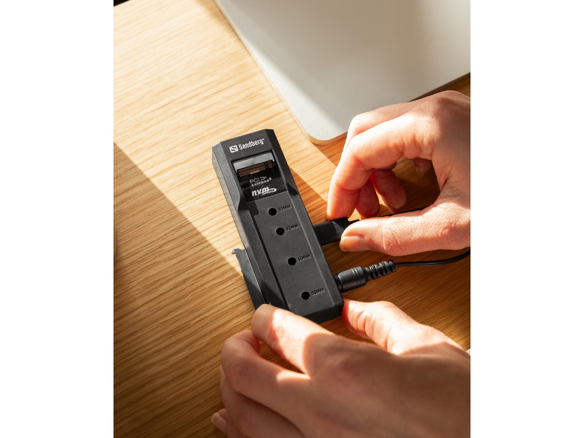 Sandberg USB-3 Cloner+Dock M2+NVMe+SATA USB-3 Cloner+Dock M2+NVMe+SATA, 136-49 (USB-3 Cloner+Dock M2+NVMe+SATA)