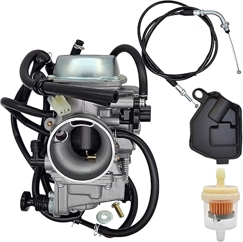 Joygowe Carburador compatible con Honda Foreman 400 450 TRX450ES TRX450FE TRX450FM TRX450S TRX400FW Carb wAcelerador