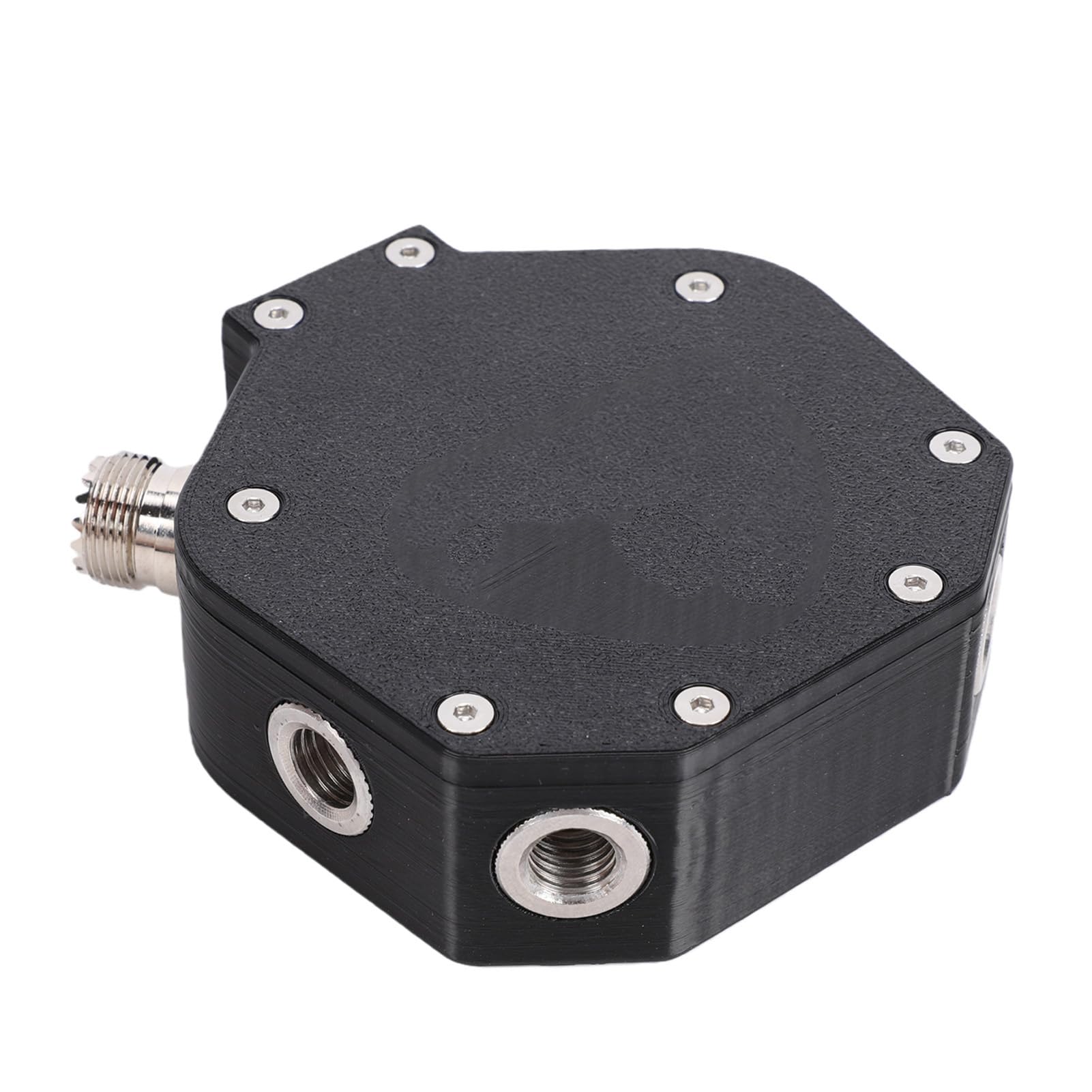 ASHATA Lightweight Telescopic Base with 1:1 Balun for Antennas | Nadaje się do dodatnich konfiguracji poziomych V, szybki montaż z gwintem M10, przenośny do podróży