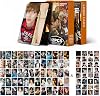 MXP RIIZE 60 Pcs Photocards +32 Pcs Sticker 92pcs Laser 'BRIIZE' Postcards SHOTARO EUNSEOK SUNGCHAN WONBIN SOHEE ANTON Photo Cards(ORange)