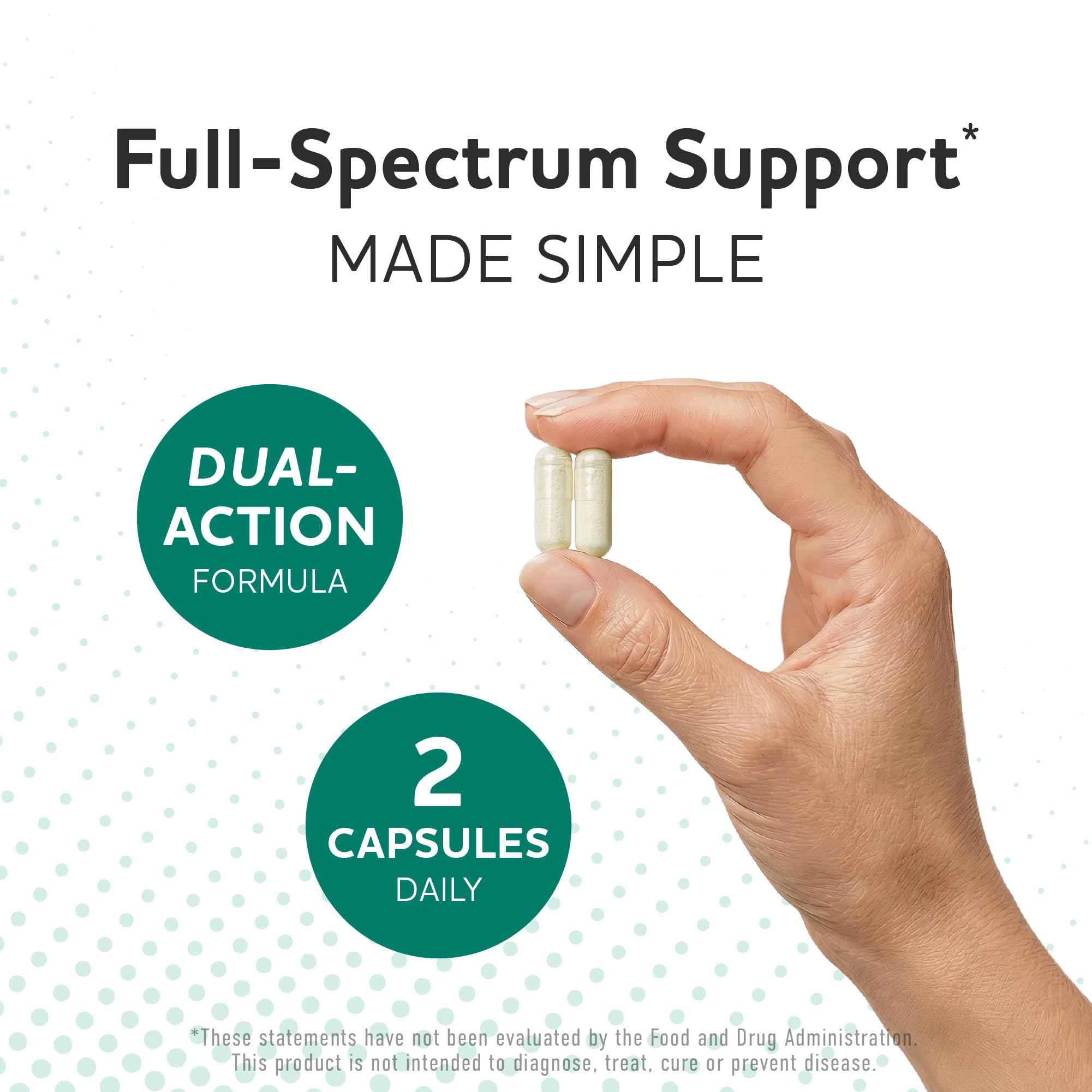 Prebiotics and Probiotics, 50 Billion CFU, 16 Probiotic Strains & Inulin — Amazon image 8
